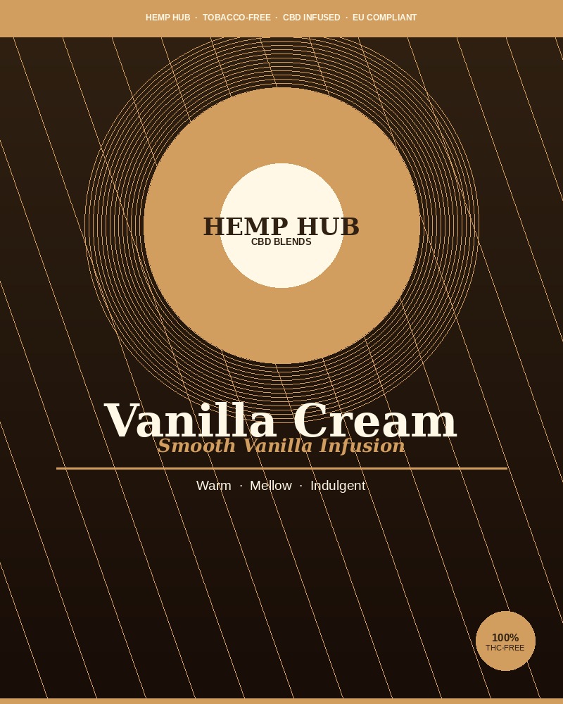 Vanilla Cream Hemp Blend